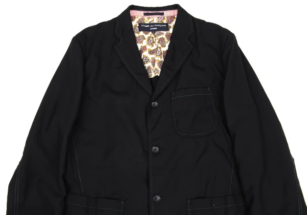 COMME des GARCONS HOMME Paisley Lining Patch Pocket Jacket K-169519_002