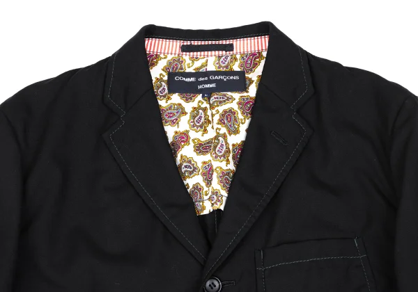COMME des GARCONS HOMME Paisley Lining Patch Pocket Jacket K-169519_003