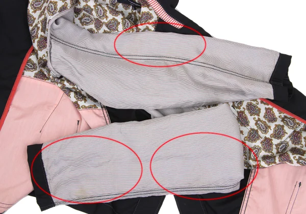 COMME des GARCONS HOMME Paisley Lining Patch Pocket Jacket K-169519_012