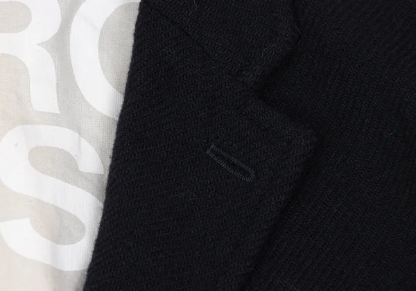 COMME des GARCONS HOMME Wool Blend Logo Lining Jacket K-169520_004