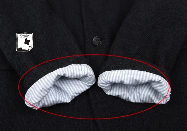 COMME des GARCONS HOMME Wool Blend Logo Lining Jacket K-169520_009