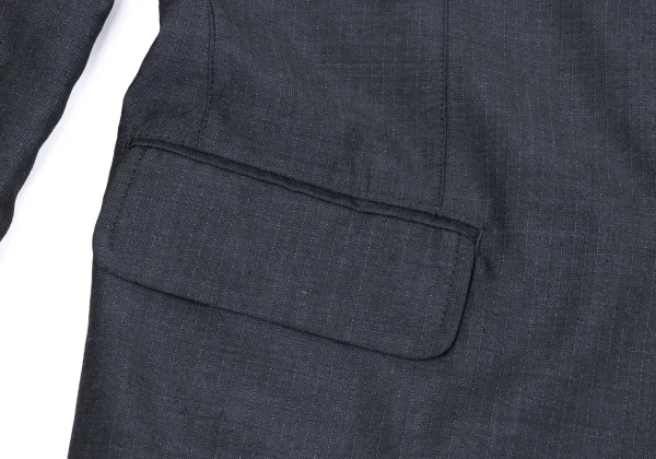 COMME des GARCONS HOMME Wool Striped Jacket K-169521_011