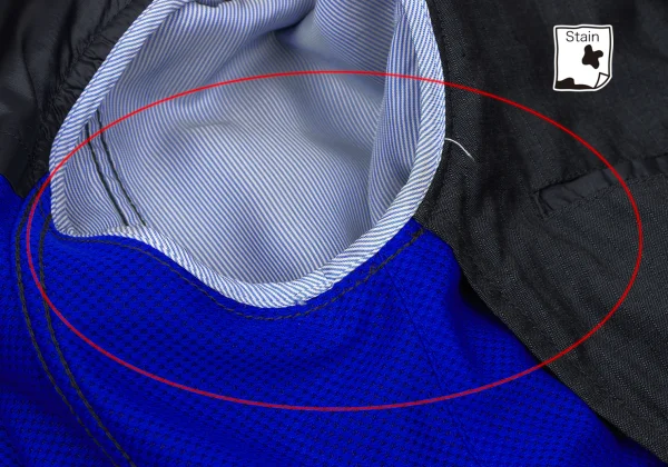 COMME des GARCONS HOMME Wool Striped Jacket K-169521_013