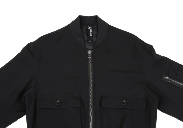 Ground Y Wool Gaba MA-1 Blouson K-169522_002