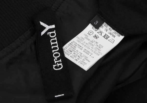 Ground Y Wool Gaba MA-1 Blouson K-169522_015