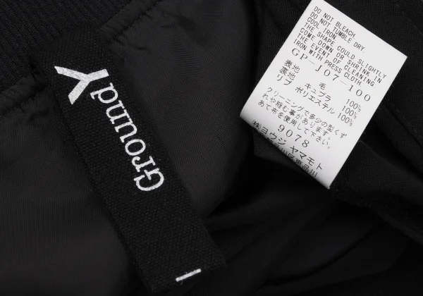 Ground Y Wool Gaba MA-1 Blouson K-169522_016