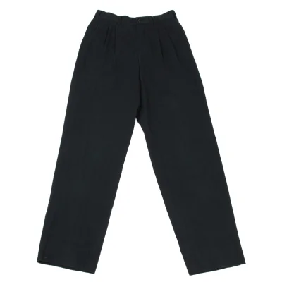 COMME des GARCONS HOMME Cotton Shadow Stripe Tuck Pants