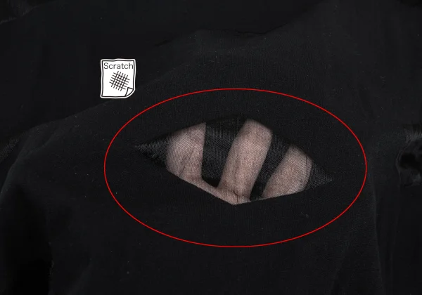 ISSEY MIYAKE Diamond Mesh Nylon T Shirt K-169527_009