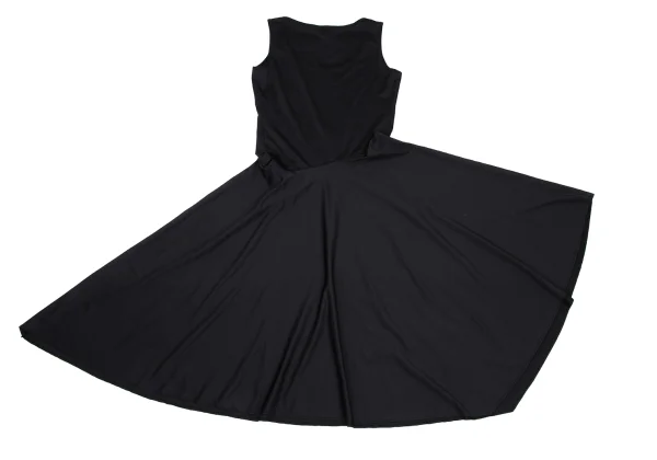 ISSEY MIYAKE Stretch Nylon Asymmetry Sleeveless Dress K-169528_008