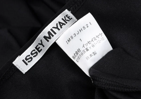 ISSEY MIYAKE Stretch Nylon Asymmetry Sleeveless Dress K-169528_010