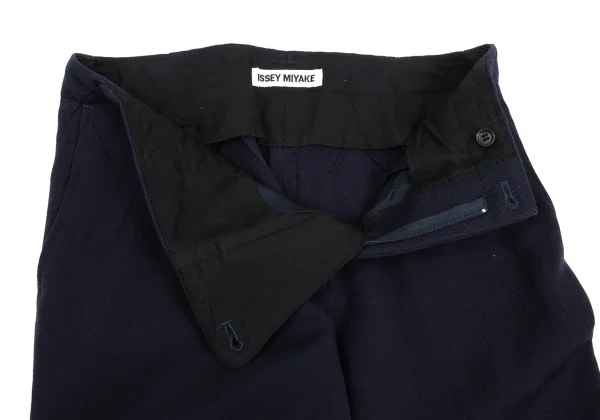 ISSEY MIYAKE Cross Seam Wool Wide Pants K-169529_005