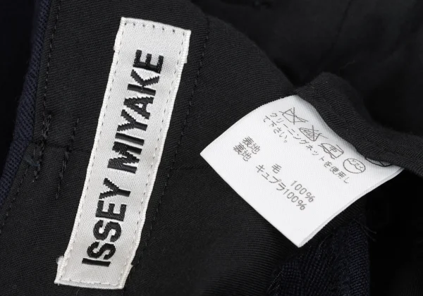 ISSEY MIYAKE Cross Seam Wool Wide Pants K-169529_012