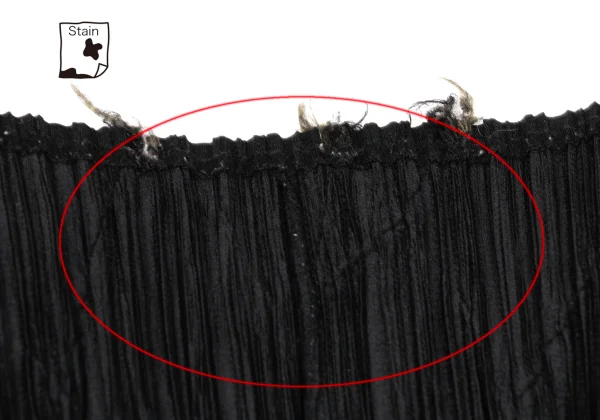 PLEATS PLEASE Fringe Line V Neck Top K-169530_006