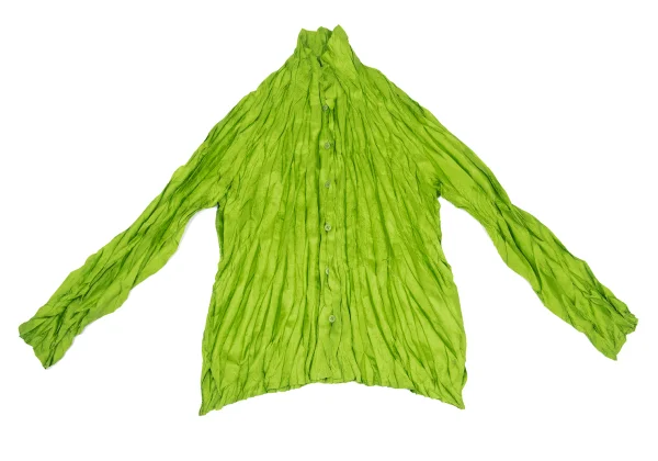 PLEATS PLEASE Shiny Wrinkle Pleats Shirt K-169531_002