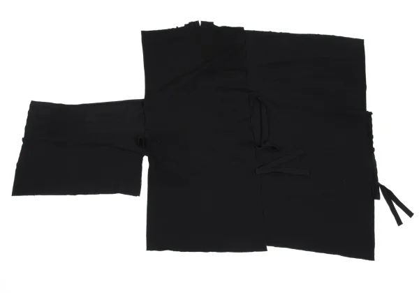 ISSEY MIYAKE A-POC Wool Nylon Mesh Drape Cardigan K-169533_010