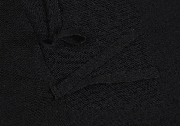 ISSEY MIYAKE A-POC Wool Nylon Mesh Drape Cardigan K-169533_011