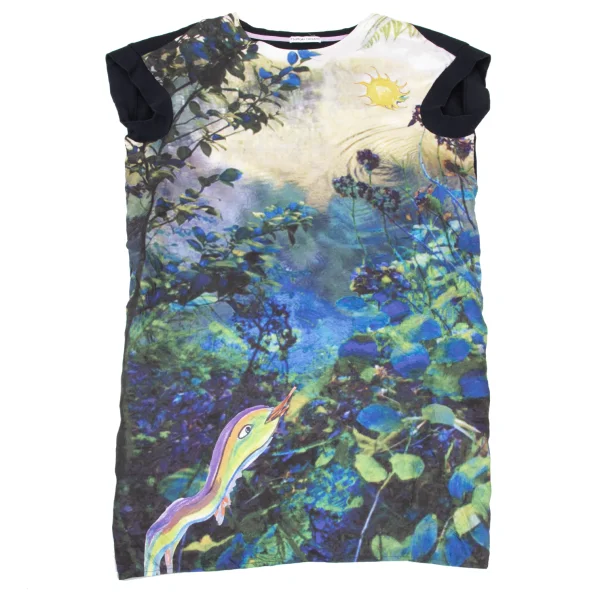 TSUMORI CHISATO Transfer Print Switching Tunic K-169537_002