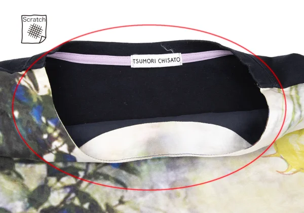 TSUMORI CHISATO Transfer Print Switching Tunic K-169537_007