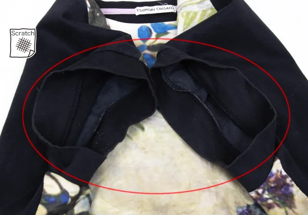 TSUMORI CHISATO Transfer Print Switching Tunic K-169537_009