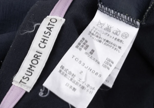 TSUMORI CHISATO Transfer Print Switching Tunic K-169537_018