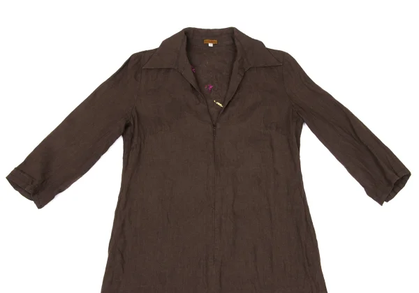 KENZO JUNGE Back Bird Print Stitch Design Dress K-169538_003