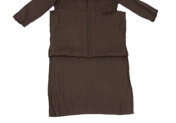 KENZO JUNGE Back Bird Print Stitch Design Dress K-169538_009