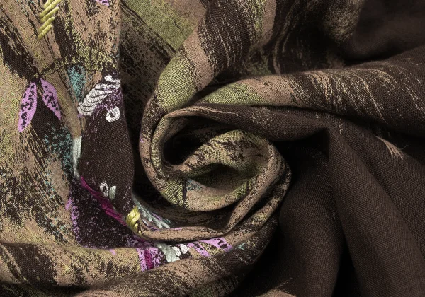 KENZO JUNGE Back Bird Print Stitch Design Dress K-169538_013