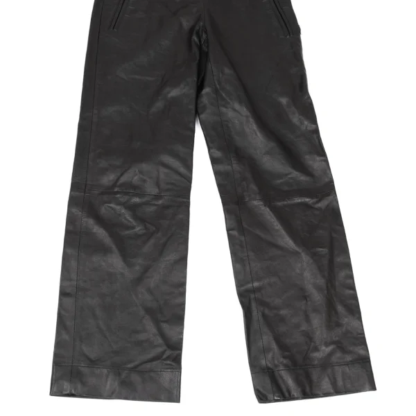 GUCCI Leather Straight Pants K-169540_012
