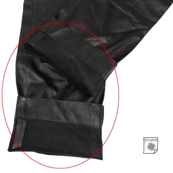 GUCCI Leather Straight Pants K-169540_013