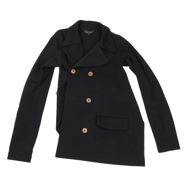 COMME des GARCONS Stretch Wool Twist Knit Jacket K-169543_002