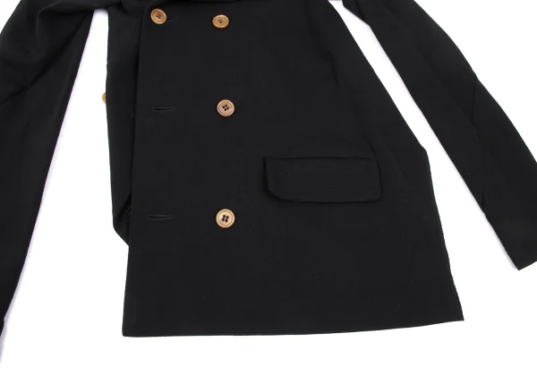 COMME des GARCONS Stretch Wool Twist Knit Jacket K-169543_010