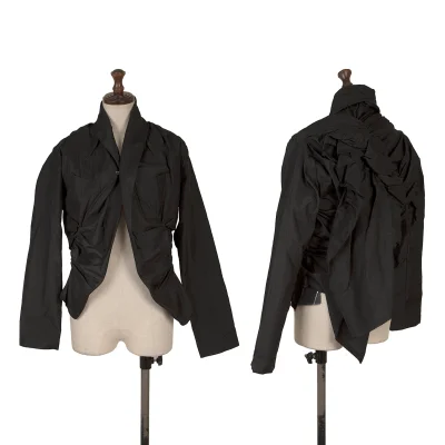 COMME des GARCONS Gathered Design Poly Jacket