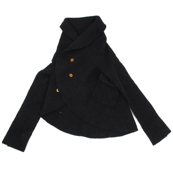 COMME des GARCONS Angora Blend Wool Knit Circle Jacket K-169551_002