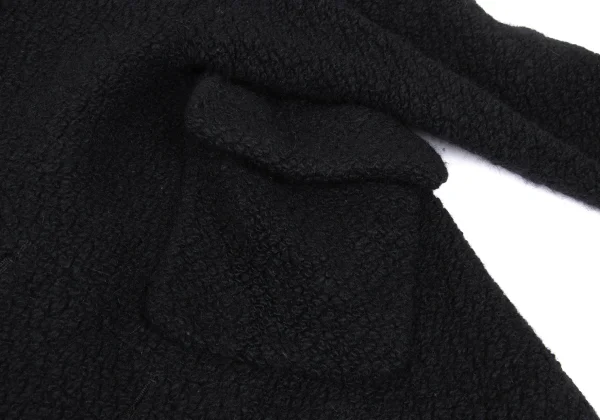 COMME des GARCONS Angora Blend Wool Knit Circle Jacket K-169551_012