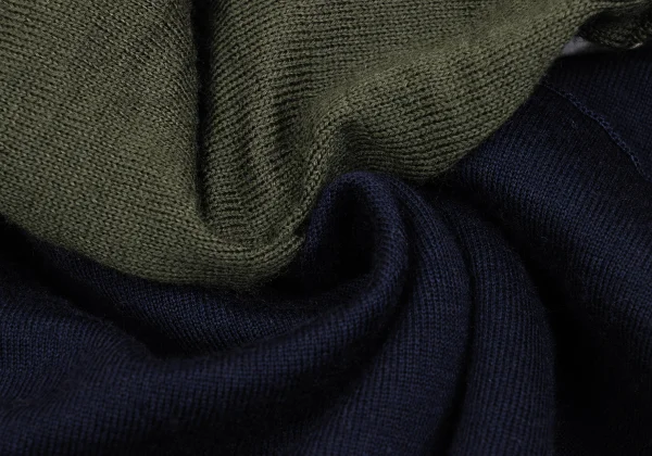 COMME des GARCONS Docking Wool Knit Cardigan K-169553_015