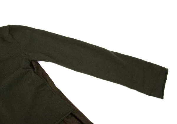 COMME des GARCONS Docking Drape Wool Knit Sweater K-169554_007