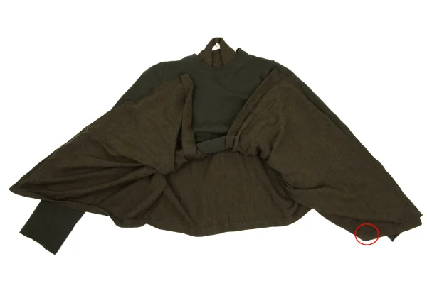 COMME des GARCONS Docking Drape Wool Knit Sweater K-169554_011