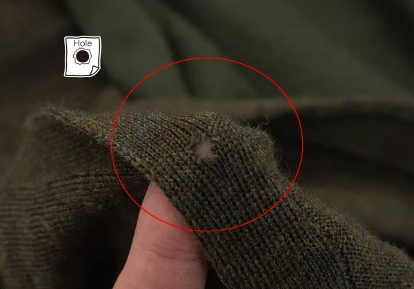 COMME des GARCONS Docking Drape Wool Knit Sweater K-169554_012