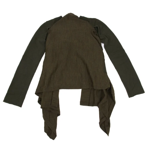 COMME des GARCONS Docking Drape Wool Knit Sweater K-169554_013