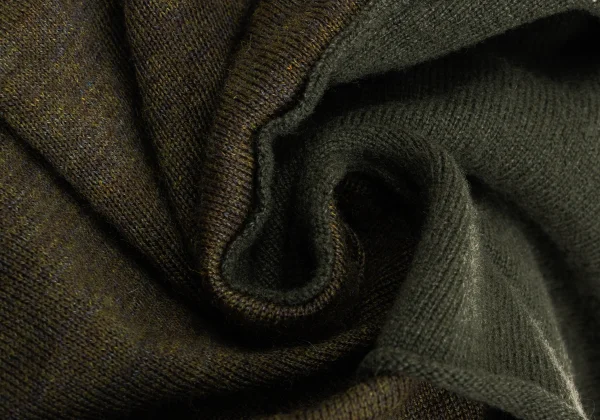 COMME des GARCONS Docking Drape Wool Knit Sweater K-169554_015