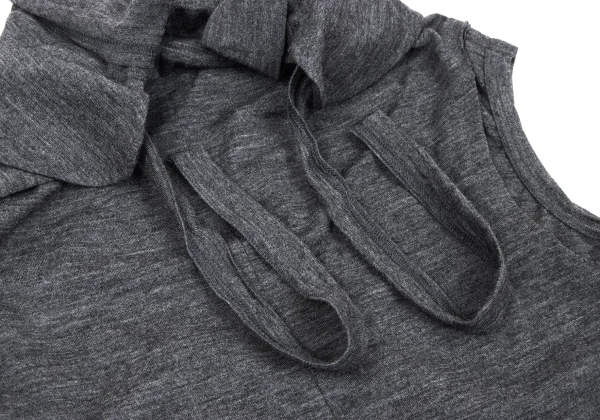 COMME des GARCONS Collared Wool Knit Tank Top K-169555_007