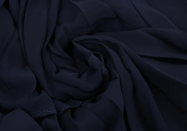 COMME des GARCONS Pleated Tiered Georgette Skirt K-169562_011