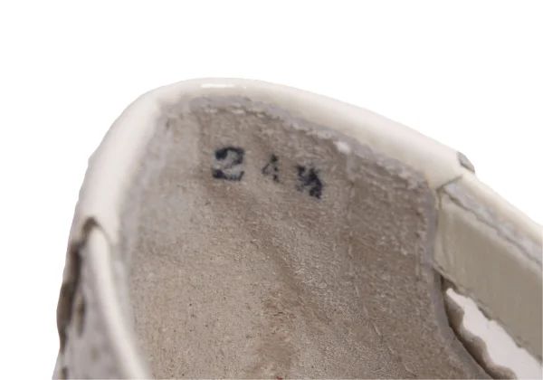 COMME des GARCONS PVC Switching Wingtip Shoes K-169566_014