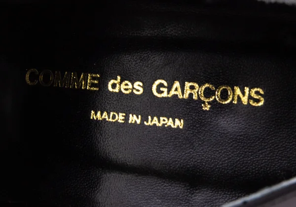 COMME des GARCONS Heart Printed Leather Shoes K-169567_013