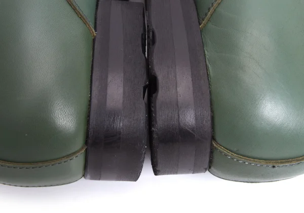 COMME des GARCONS Toes Printed Leather Shoes K-169569_010