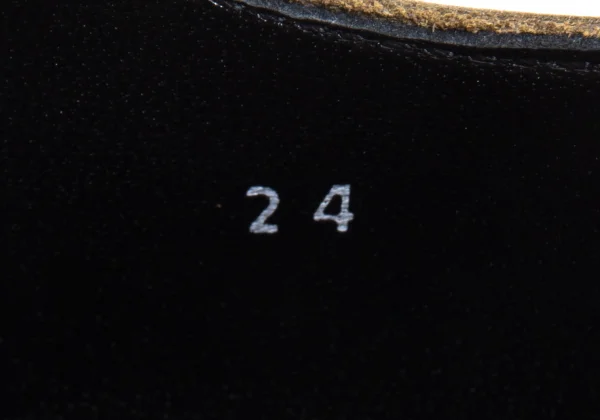 COMME des GARCONS Toes Printed Leather Shoes K-169569_013