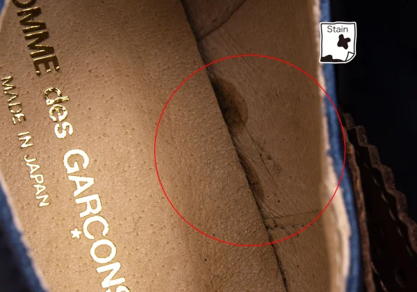 COMME des GARCONS Color Switching Leather Medallion Shoes K-169571_009