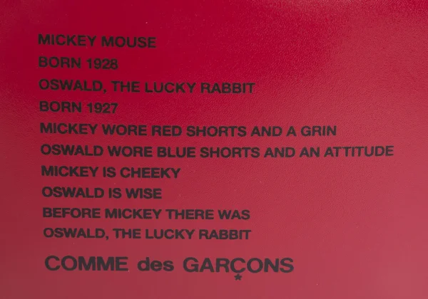 COMME des GARCONS Oswald the Lucky Rabbit Zipper Coin Case K-169572_003