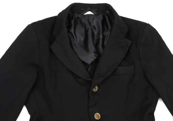 COMME des GARCONS Poly Frill Cutting Jacket K-169574_003