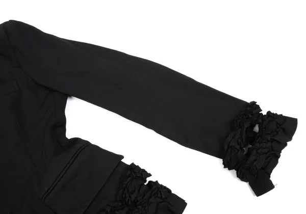 COMME des GARCONS Poly Frill Cutting Jacket K-169574_008